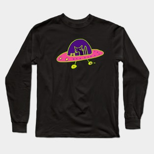 space cat Long Sleeve T-Shirt